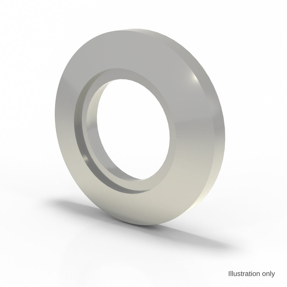 KF 16 Bored Flange 304, tube OD 19.05 mm